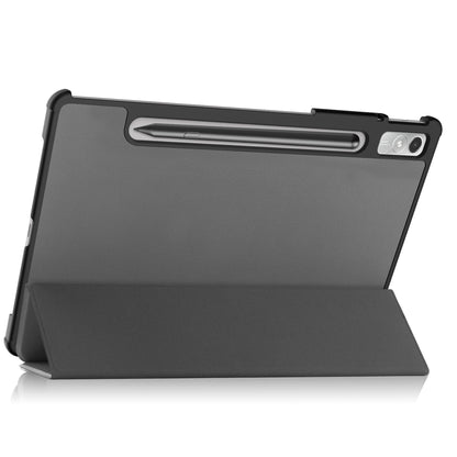 For Lenovo Tab P11 Pro Gen 2 Tri-fold Stand PU Leather Tablet Case Auto Wake / Sleep Function Drop-proof Cover