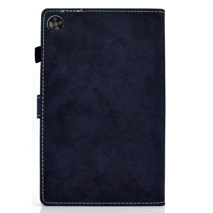 For Huawei Enjoy Tablet 2 / MatePad T 10 9.7 inch / T 10S 10.1 inch / Honor Pad 6 10.1-inch / Pad X6 9.7 inch Cloth Texture Case Solid Color Stitching Leather Stand Card Slots Magnetic Cover