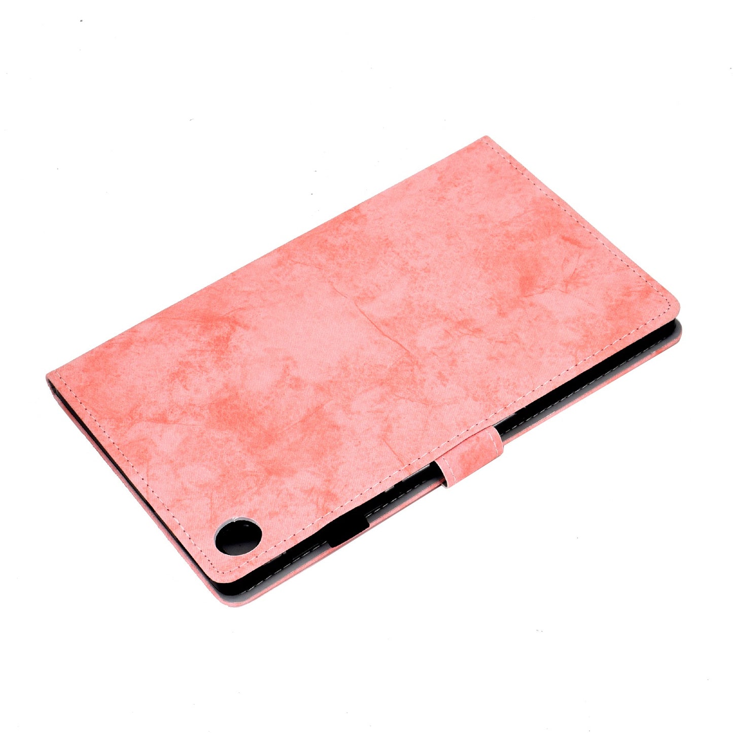 For Huawei Enjoy Tablet 2 / MatePad T 10 9.7 inch / T 10S 10.1 inch / Honor Pad 6 10.1-inch / Pad X6 9.7 inch Cloth Texture Case Solid Color Stitching Leather Stand Card Slots Magnetic Cover