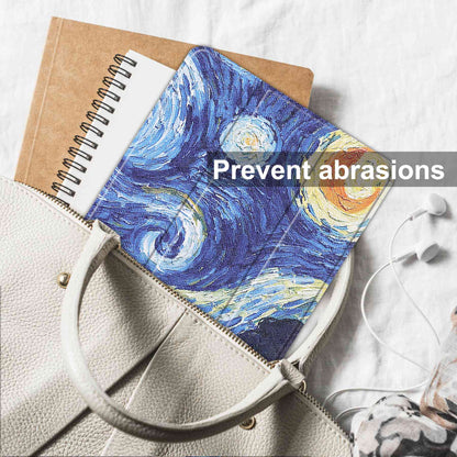 For Lenovo Tab P11 Pro Gen 2 Tri-Fold Stand Tablet Case Pattern Printing PU Leather Auto Wake / Sleep Cover with Pencil Holder