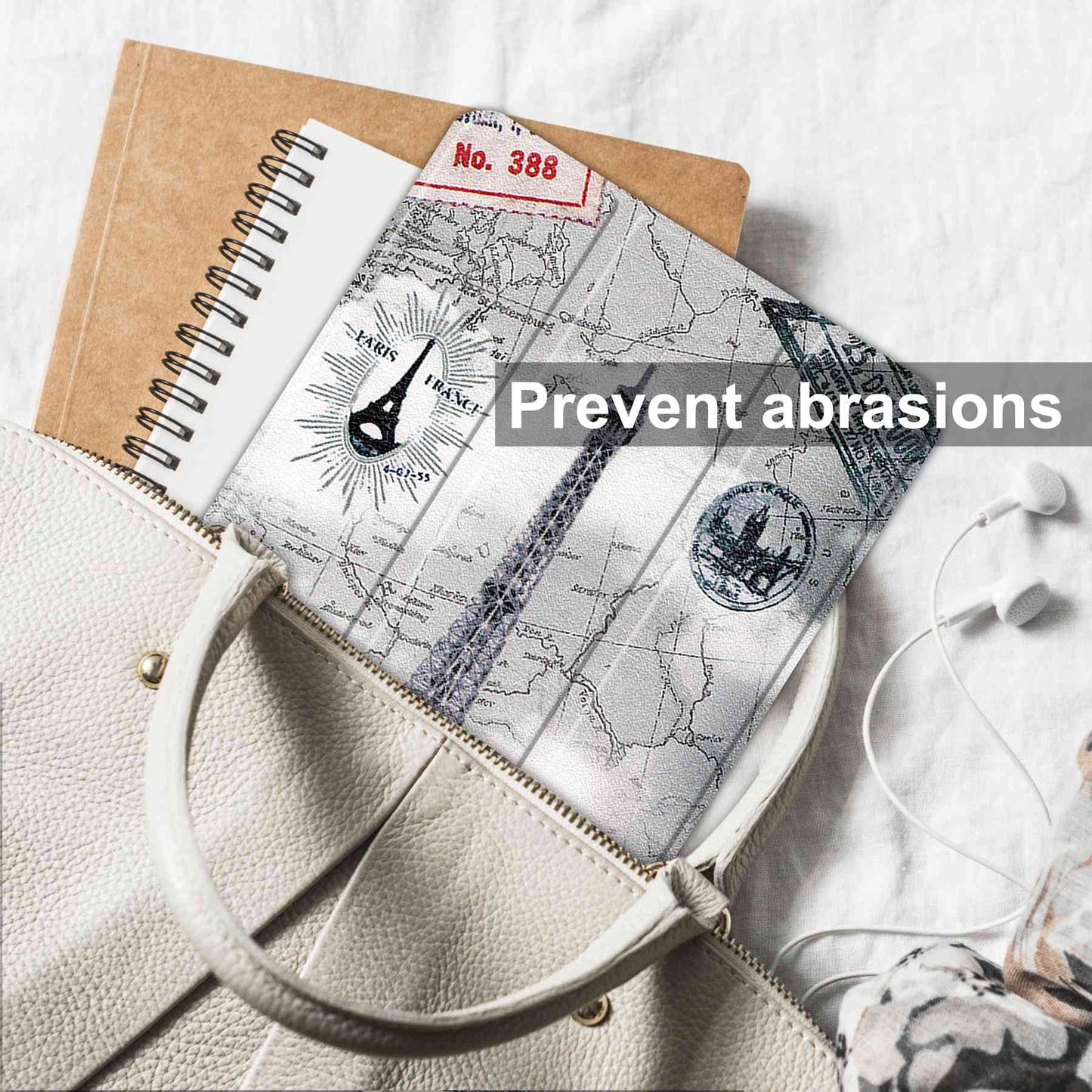 For Lenovo Tab P11 Pro Gen 2 Tri-Fold Stand Tablet Case Pattern Printing PU Leather Auto Wake / Sleep Cover with Pencil Holder