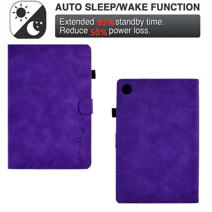 For Huawei Enjoy Tablet 2  /  MatePad T 10 9.7 inch  /  T 10S 10.1 inch  /  Honor Pad 6 10.1-inch  /  Pad X6 9.7 inch Tablet Case Pattern Imprinted PU Leather Card Slots Stand Cover