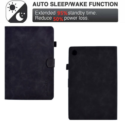 For Huawei Enjoy Tablet 2  /  MatePad T 10 9.7 inch  /  T 10S 10.1 inch  /  Honor Pad 6 10.1-inch  /  Pad X6 9.7 inch Tablet Case Pattern Imprinted PU Leather Card Slots Stand Cover