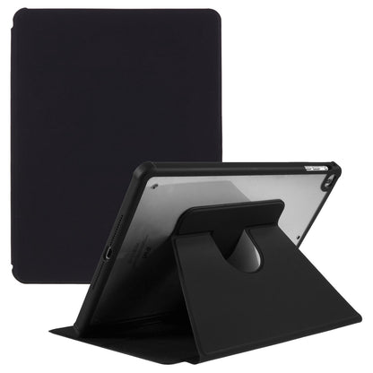 For iPad Air (2013) / iPad Air 2 / iPad 9.7-inch (2017) / (2018) PU Leather + TPU + Acrylic Tablet Protective Case Auto Wake / Sleep Rotary Stand Anti-drop Cover