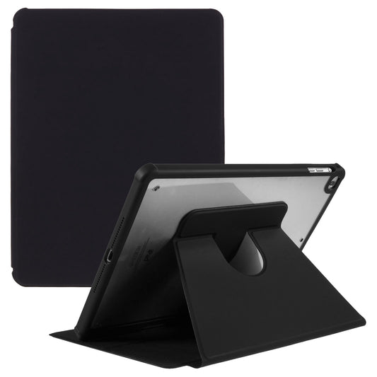 For iPad Air (2013) / iPad Air 2 / iPad 9.7-inch (2017) / (2018) PU Leather + TPU + Acrylic Tablet Protective Case Auto Wake / Sleep Rotary Stand Anti-drop Cover