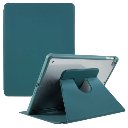 For iPad Air (2013) / iPad Air 2 / iPad 9.7-inch (2017) / (2018) PU Leather + TPU + Acrylic Tablet Protective Case Auto Wake / Sleep Rotary Stand Anti-drop Cover