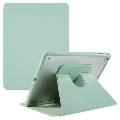 For iPad Air (2013) / iPad Air 2 / iPad 9.7-inch (2017) / (2018) PU Leather + TPU + Acrylic Tablet Protective Case Auto Wake / Sleep Rotary Stand Anti-drop Cover