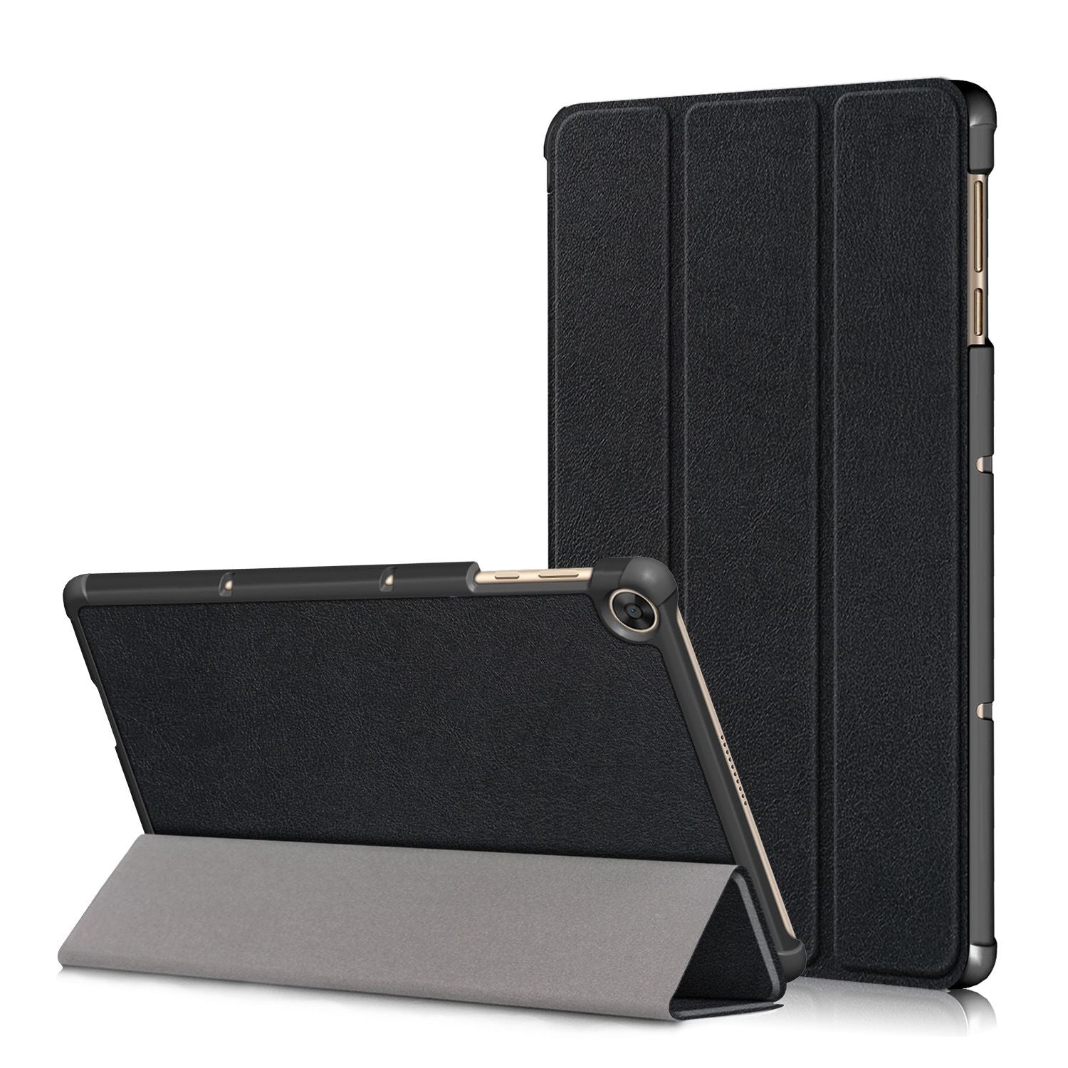 For Honor Pad X8 / X8 Lite / Huawei MatePad T 10 PU Leather Trifold Stand Cover Anti-drop Tablet Protective Case