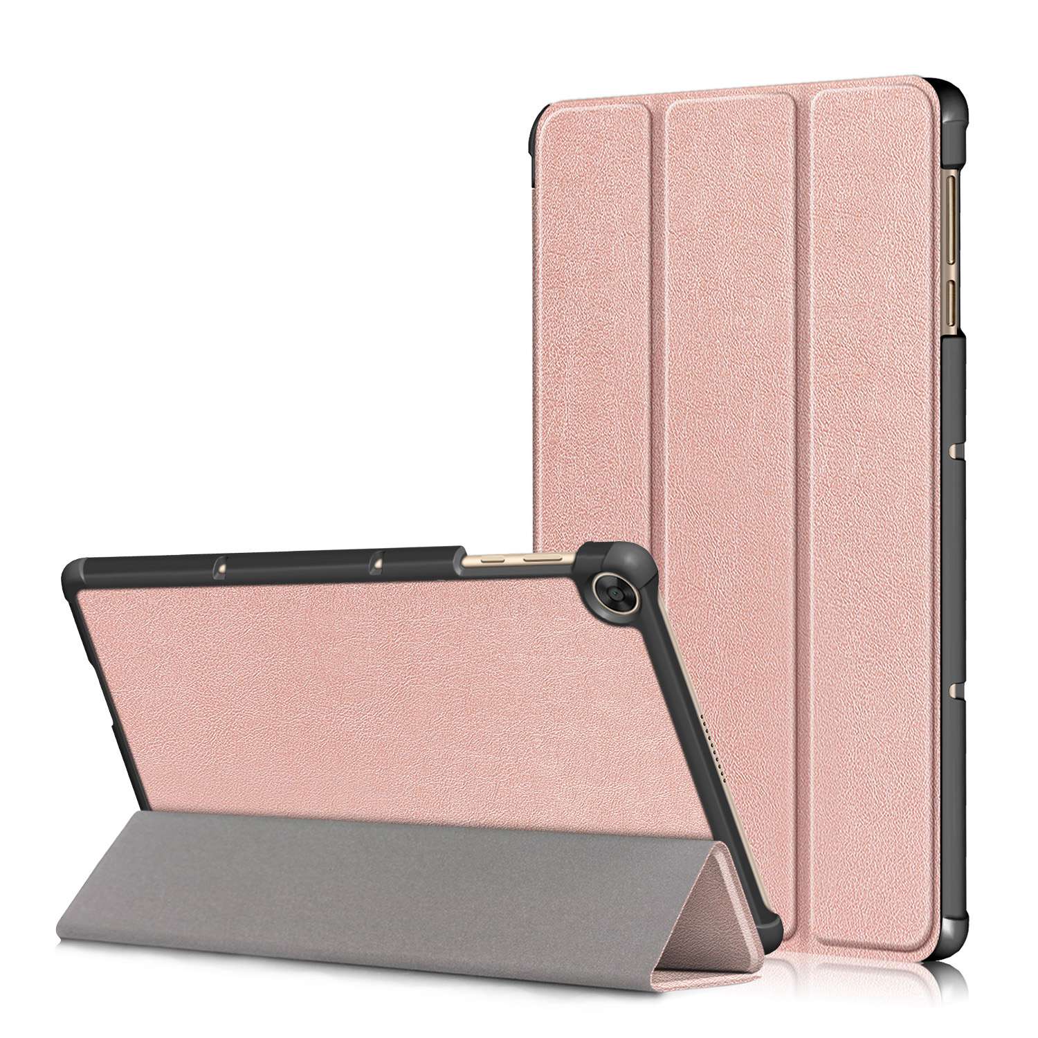 For Honor Pad X8 / X8 Lite / Huawei MatePad T 10 PU Leather Trifold Stand Cover Anti-drop Tablet Protective Case