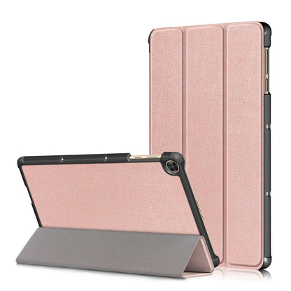 For Honor Pad X8 / X8 Lite / Huawei MatePad T 10 PU Leather Trifold Stand Cover Anti-drop Tablet Protective Case