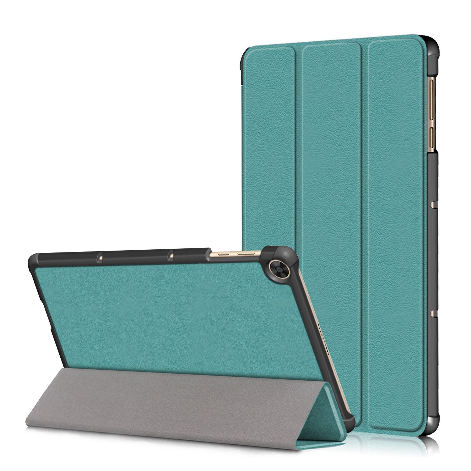 For Honor Pad X8 / X8 Lite / Huawei MatePad T 10 PU Leather Trifold Stand Cover Anti-drop Tablet Protective Case