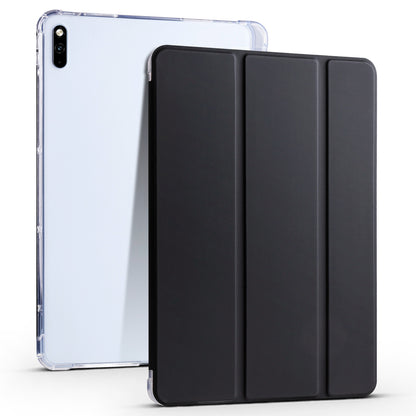 For Huawei MatePad 10.4 (2022) / (2020) Tri-Fold Stand Tablet Cover PU Leather Auto Sleep / Wake Smart Case with Pencil Holder