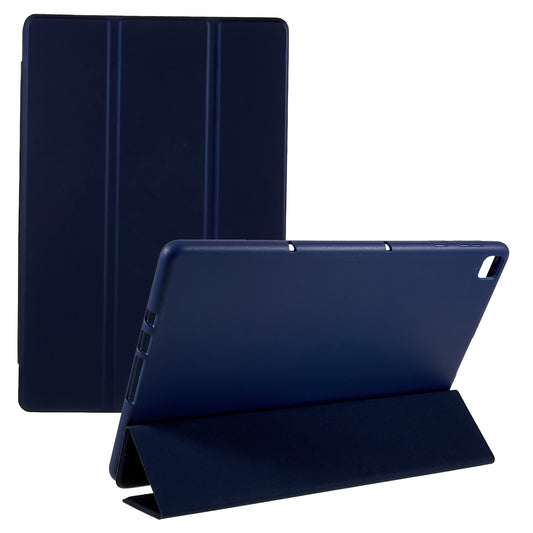 For Honor Pad X8 Lite Tri-fold Stand PU Leather Tablet Case Inner Honeycomb Heat Dissipation TPU Anti-drop Protective Cover