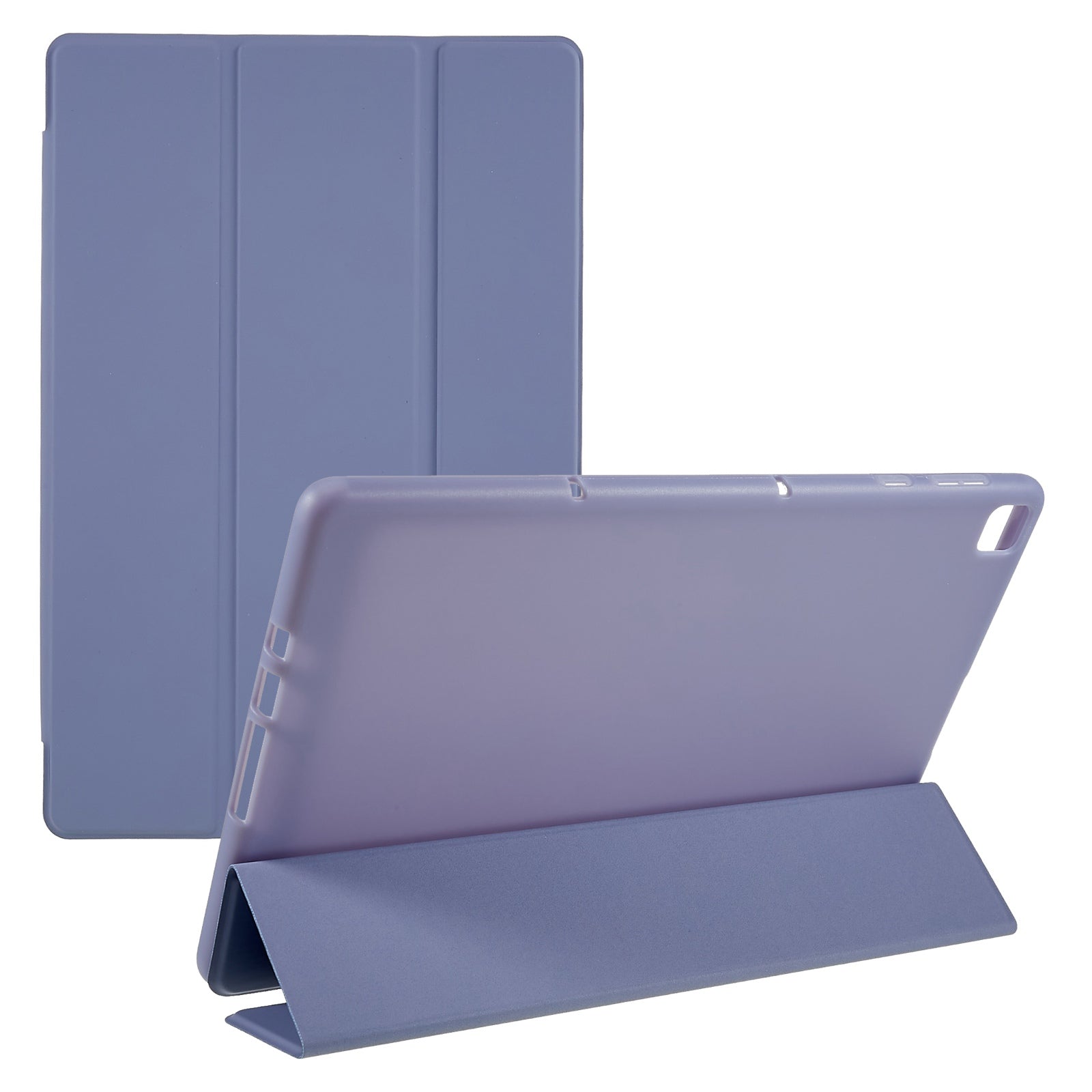 For Honor Pad X8 Lite Tri-fold Stand PU Leather Tablet Case Inner Honeycomb Heat Dissipation TPU Anti-drop Protective Cover