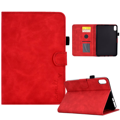 For iPad 10.9 (2022) PU Leather Case Shockproof Tablet Cover Protective Stand Case with Card Holder / Pencil Holder