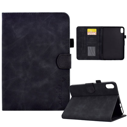 For iPad 10.9 (2022) PU Leather Case Shockproof Tablet Cover Protective Stand Case with Card Holder / Pencil Holder
