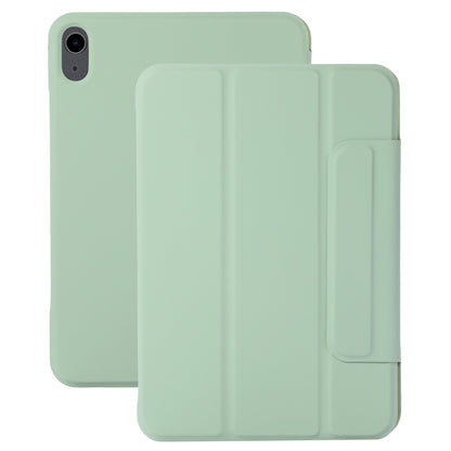For iPad 10.9 (2022) Magnetic Clasp PU Leather Tablet Case Auto Wake / Sleep Stand Protective Cover