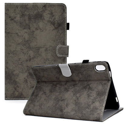 For iPad 10.9 (2022) / iPad 10th Gen Cloth Texture PU Leather Tablet Case Full Protection Stand Card Slot Flip Cover