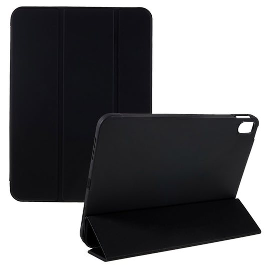 For iPad 10.9 (2022) PU Leather Tri-fold Stand Tablet Case Full Protection Inner TPU Honeycomb Heat Dissipation Cover
