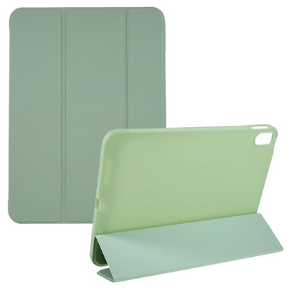 For iPad 10.9 (2022) PU Leather Tri-fold Stand Tablet Case Full Protection Inner TPU Honeycomb Heat Dissipation Cover