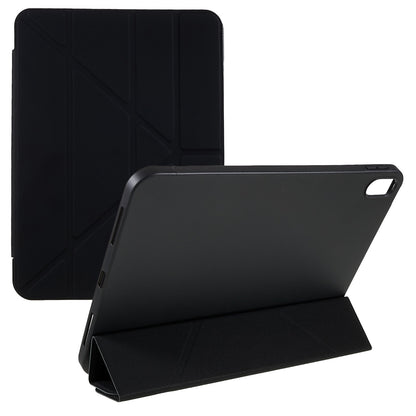 For iPad 10.9 (2022) Shockproof Tablet Case Auto Wake  /  Sleep PU Leather Cover with Origami Stand