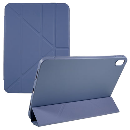 For iPad 10.9 (2022) Shockproof Tablet Case Auto Wake  /  Sleep PU Leather Cover with Origami Stand
