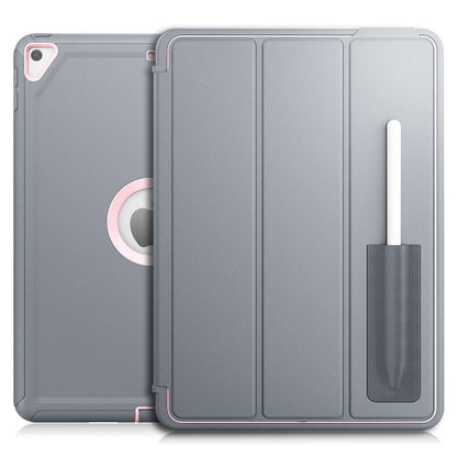 For iPad 10.2 (2021) / (2020) / (2019) / iPad Pro 10.5-inch (2017) / iPad Air 10.5 inch (2019) Detachable PU Leather Tablet Case Tri-fold Stand Full Protection Cover Auto Wake / Sleep