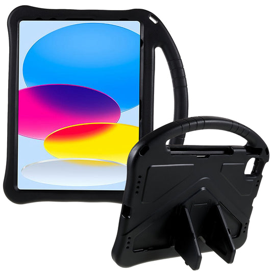 For iPad 10.9 (2022) EVA Rugged Shockproof Tablet Cover Convertible Handle Kickstand Protective Kids Case