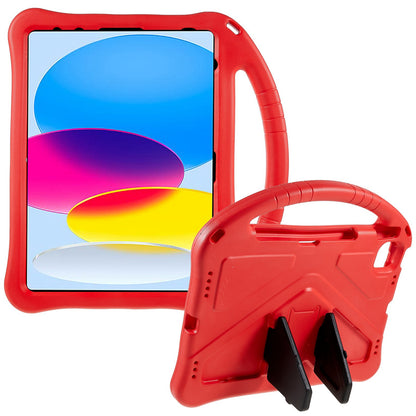 For iPad 10.9 (2022) EVA Rugged Shockproof Tablet Cover Convertible Handle Kickstand Protective Kids Case
