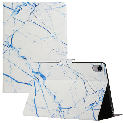 For iPad 10.9 (2022) Pattern Printing PU Leather Tablet Case Card Holder Stand Cover with Auto Wake / Sleep Function