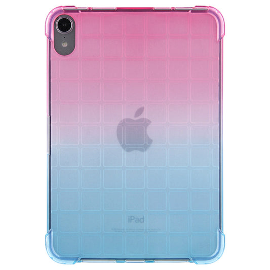 For iPad 10.9 (2022) Gradient Color Soft TPU Tablet Case Thickened Four Corners Anti-drop Protective Cover