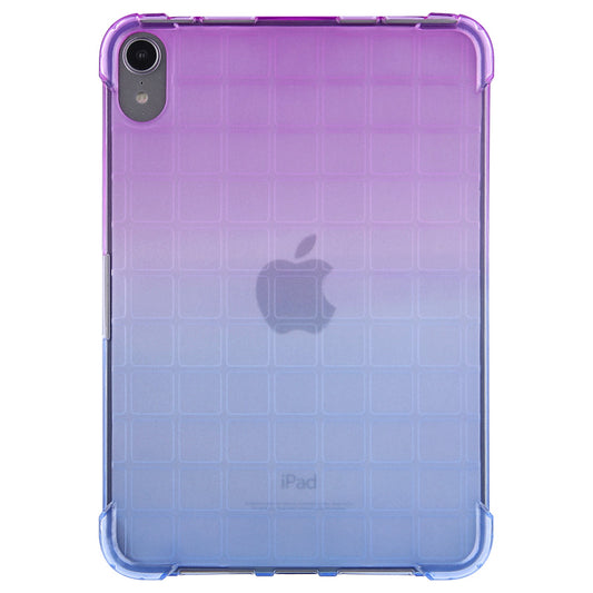 For iPad 10.9 (2022) Gradient Color Soft TPU Tablet Case Thickened Four Corners Anti-drop Protective Cover