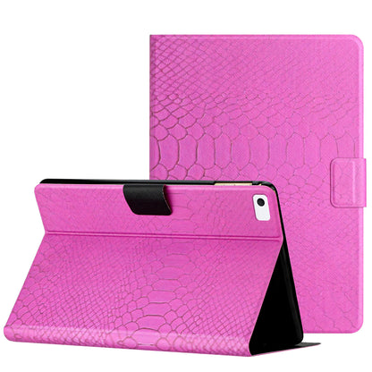For iPad mini / mini 2 / mini 3 / mini 4 / mini (2019) 7.9 inch PU Leather Stand Folio Tablet Case Crocodile Pattern Printing Smart Cover with Card Holder