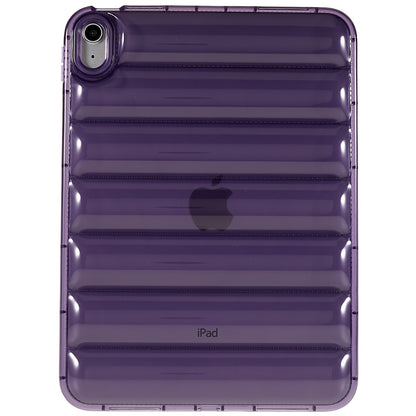 For iPad 10.9 (2022) Down Jacket Design Slim Phone Case Anti-drop Soft TPU Tablet Cover