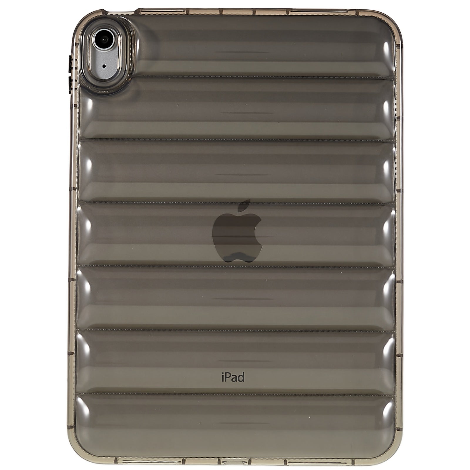 For iPad 10.9 (2022) Down Jacket Design Slim Phone Case Anti-drop Soft TPU Tablet Cover