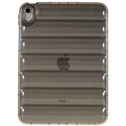 For iPad 10.9 (2022) Down Jacket Design Slim Phone Case Anti-drop Soft TPU Tablet Cover