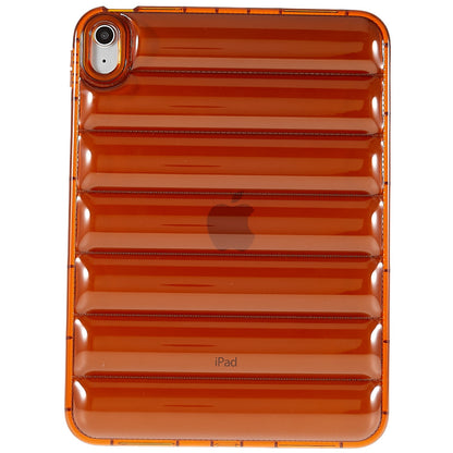 For iPad 10.9 (2022) Down Jacket Design Slim Phone Case Anti-drop Soft TPU Tablet Cover