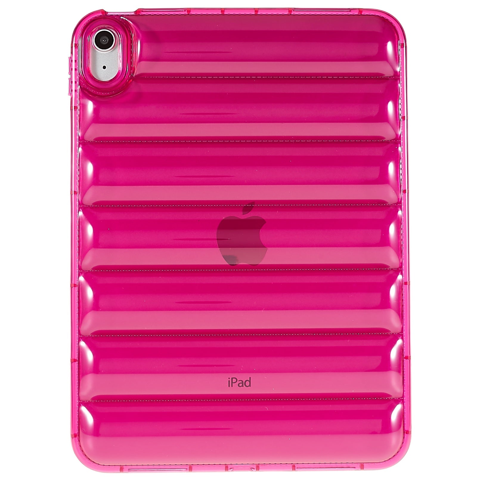 For iPad 10.9 (2022) Down Jacket Design Slim Phone Case Anti-drop Soft TPU Tablet Cover