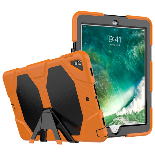 For iPad Air 10.5 inch (2019) / iPad Pro 10.5-inch (2017) Rugged Protective Tablet Case Shockproof PC + Silicone Kickstand  Cover