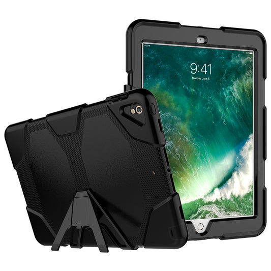 For iPad Air 10.5 inch (2019) / iPad Pro 10.5-inch (2017) Rugged Protective Tablet Case Shockproof PC + Silicone Kickstand  Cover
