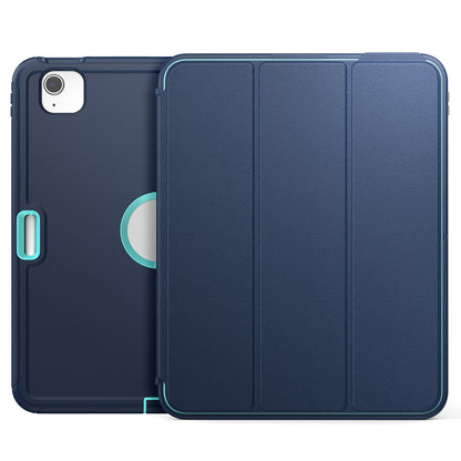 For iPad Pro 12.9 (2018) / (2020) / (2021) / (2022) PU Leather Auto Sleep / Wake Smart Tablet Case PC+TPU Protective Stand Folio Cover with Pencil Holder