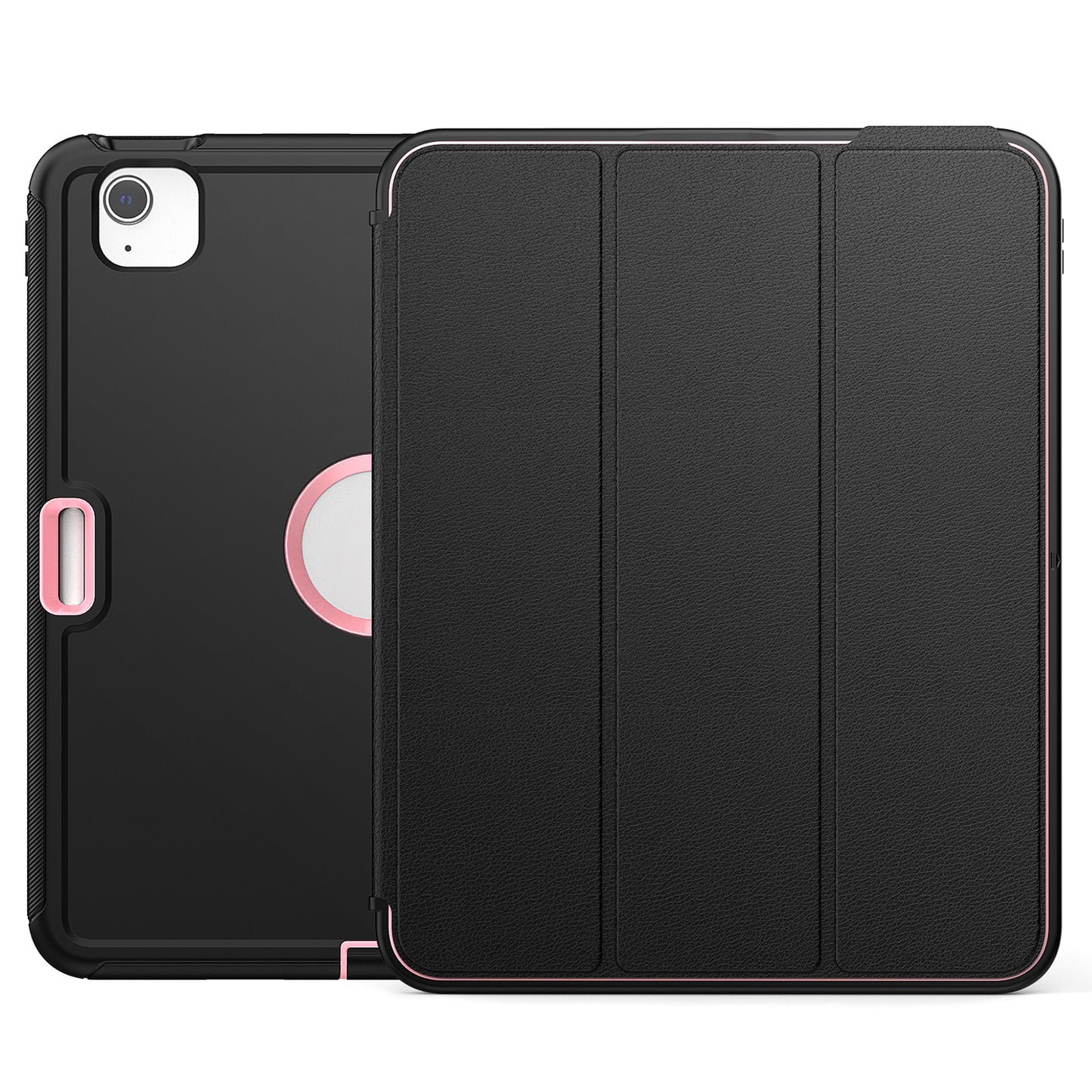 For iPad Pro 12.9 (2018) / (2020) / (2021) / (2022) PU Leather Auto Sleep / Wake Smart Tablet Case PC+TPU Protective Stand Folio Cover with Pencil Holder