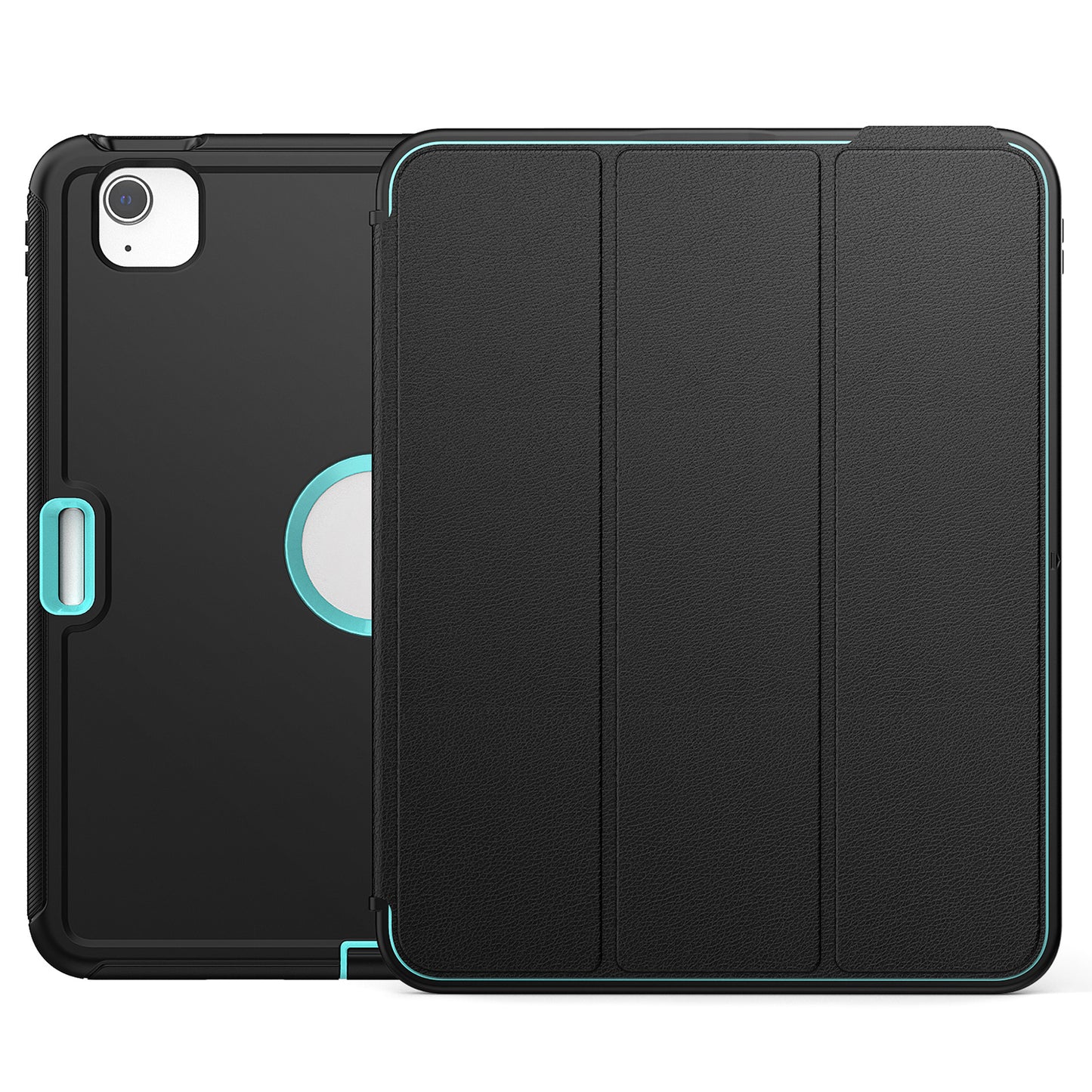 For iPad Pro 12.9 (2018) / (2020) / (2021) / (2022) PU Leather Auto Sleep / Wake Smart Tablet Case PC+TPU Protective Stand Folio Cover with Pencil Holder