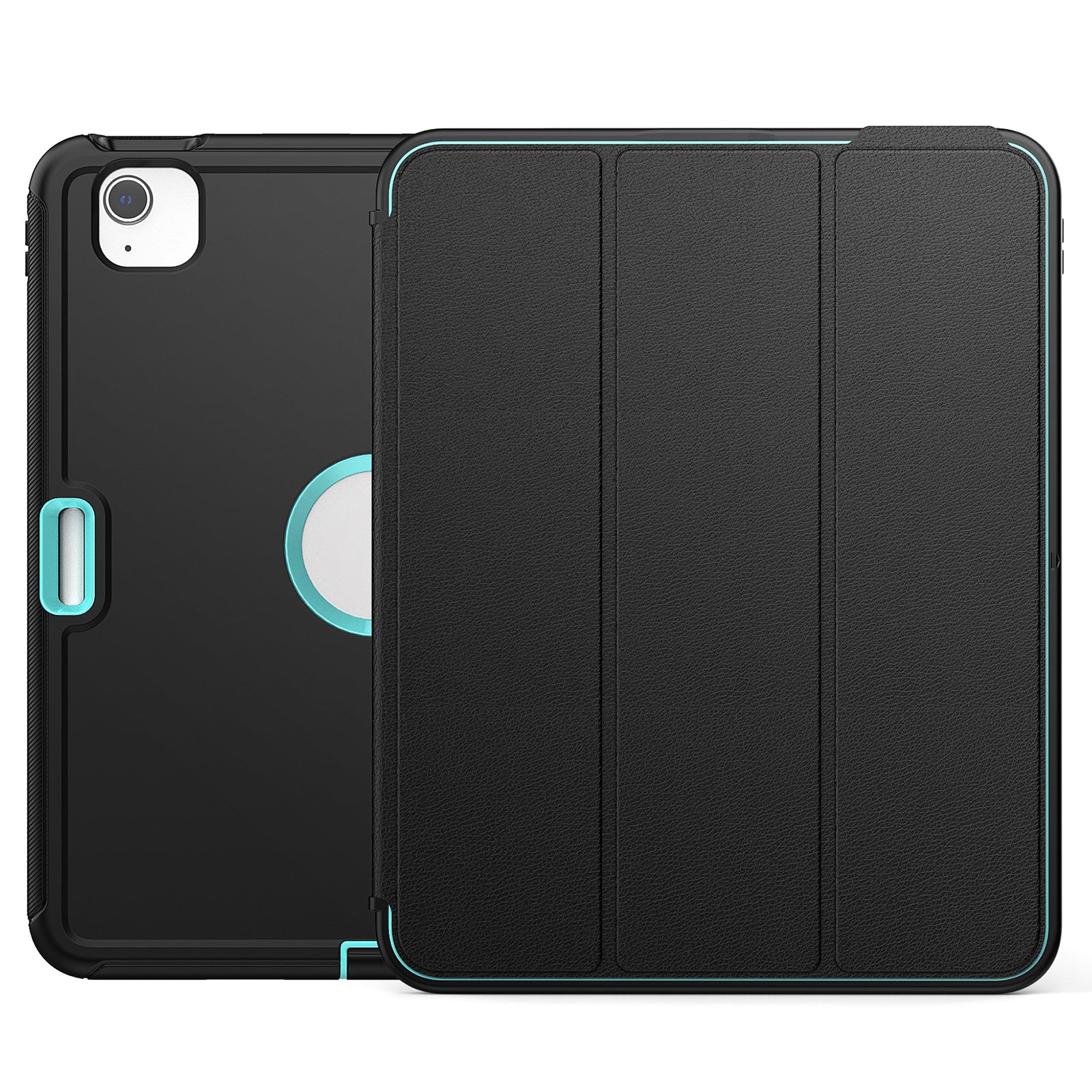 For iPad Pro 12.9 (2018) / (2020) / (2021) / (2022) PU Leather Auto Sleep / Wake Smart Tablet Case PC+TPU Protective Stand Folio Cover with Pencil Holder