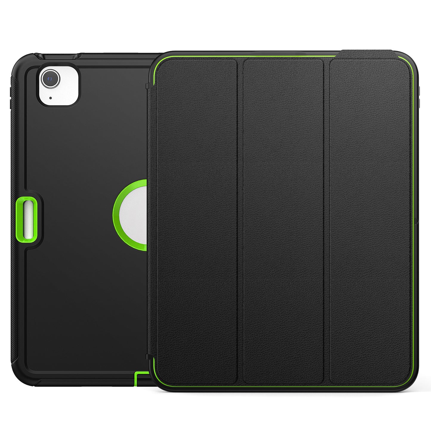 For iPad Pro 12.9 (2018) / (2020) / (2021) / (2022) PU Leather Auto Sleep / Wake Smart Tablet Case PC+TPU Protective Stand Folio Cover with Pencil Holder