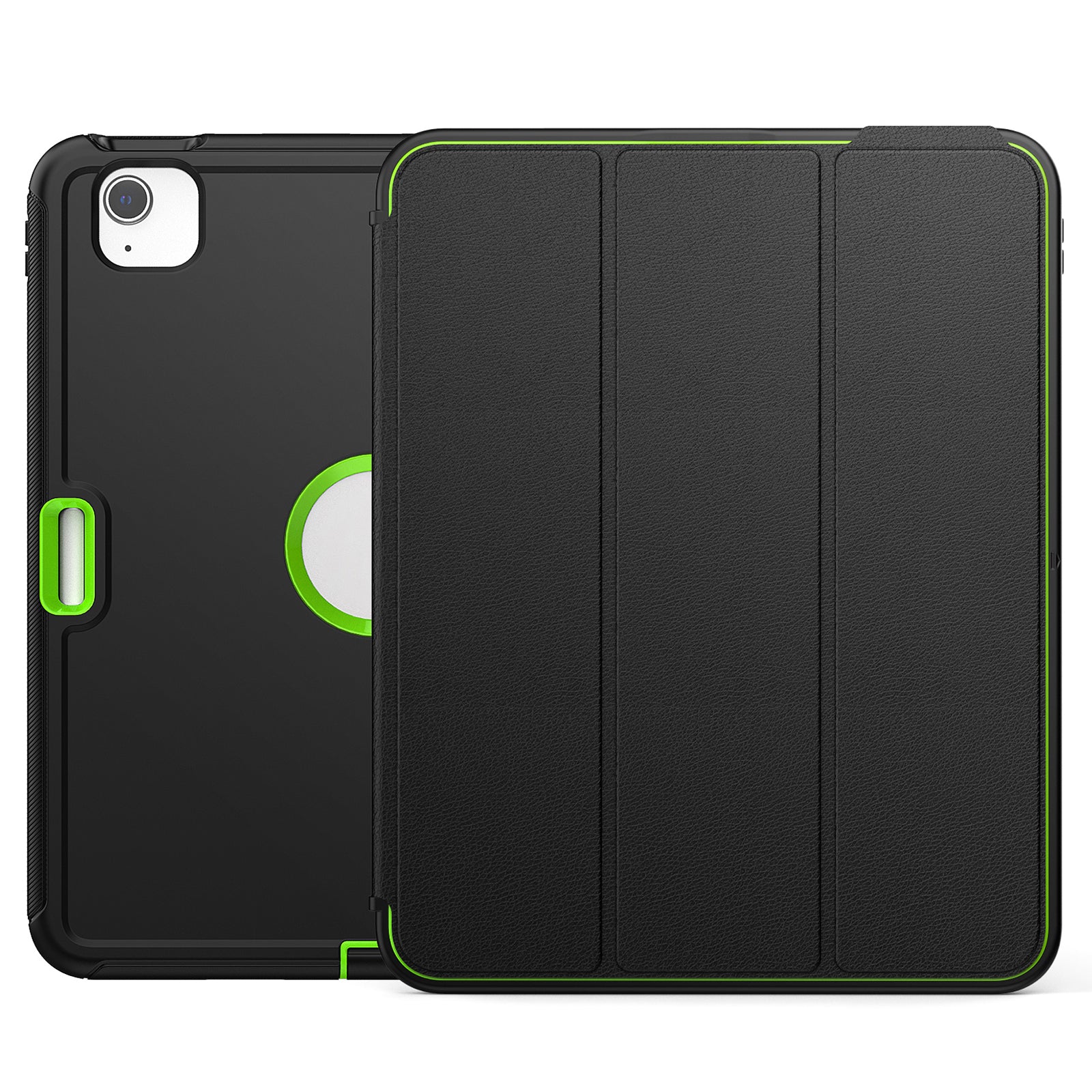 For iPad Pro 12.9 (2018) / (2020) / (2021) / (2022) PU Leather Auto Sleep / Wake Smart Tablet Case PC+TPU Protective Stand Folio Cover with Pencil Holder