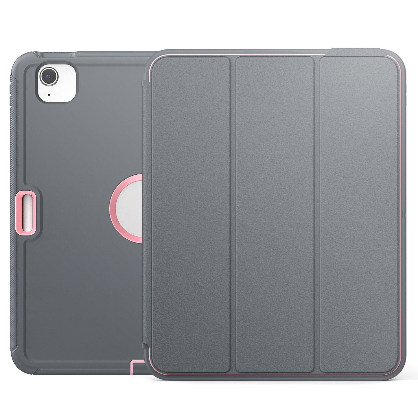 For iPad Pro 12.9 (2018) / (2020) / (2021) / (2022) PU Leather Auto Sleep / Wake Smart Tablet Case PC+TPU Protective Stand Folio Cover with Pencil Holder