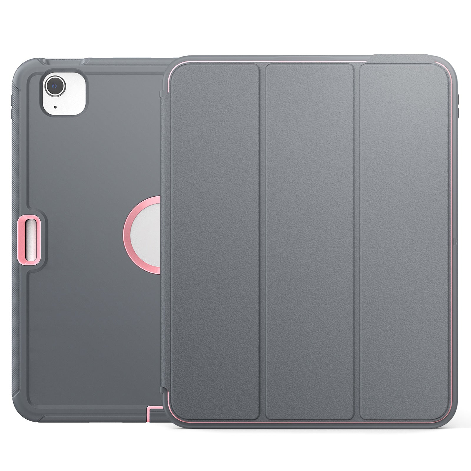 For iPad Pro 12.9 (2018) / (2020) / (2021) / (2022) PU Leather Auto Sleep / Wake Smart Tablet Case PC+TPU Protective Stand Folio Cover with Pencil Holder