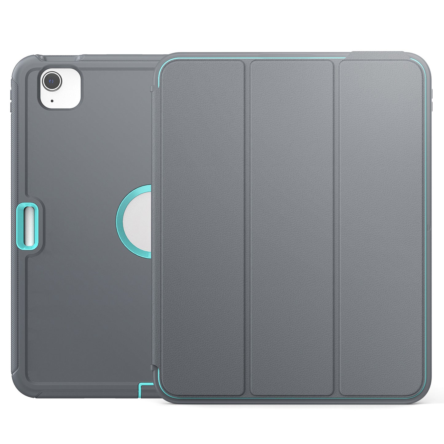 For iPad Pro 12.9 (2018) / (2020) / (2021) / (2022) PU Leather Auto Sleep / Wake Smart Tablet Case PC+TPU Protective Stand Folio Cover with Pencil Holder