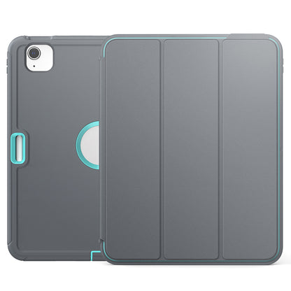 For iPad Pro 12.9 (2018) / (2020) / (2021) / (2022) PU Leather Auto Sleep / Wake Smart Tablet Case PC+TPU Protective Stand Folio Cover with Pencil Holder